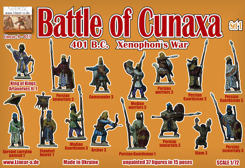 Linear-A 015 1:72 Battle of Cunaxa 401B.C. Set 1