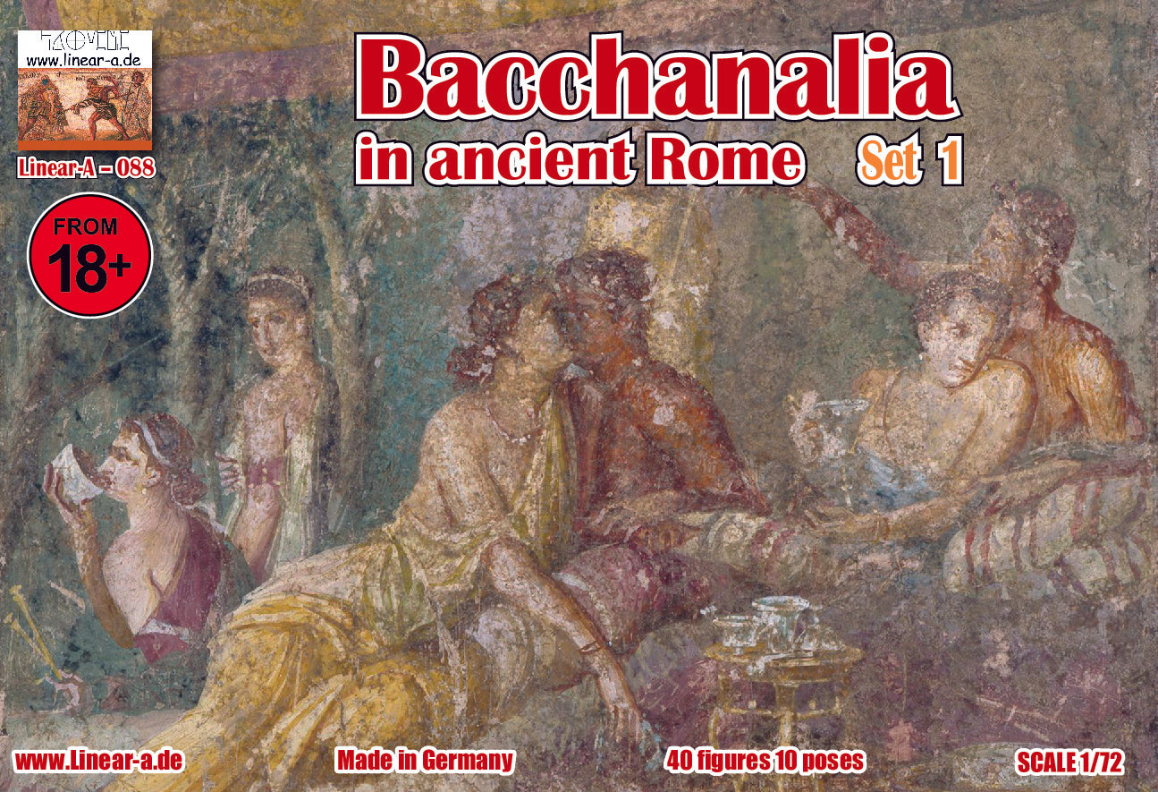 Linear-A 088 1:72 Bacchanalia in Ancient Rome Set 1