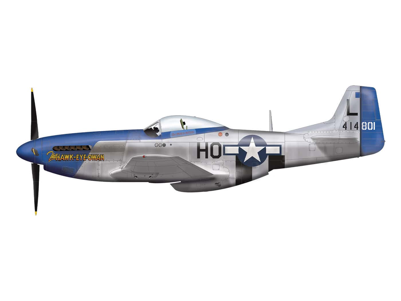 Duke Hawkins LEK-003 1:48 Limited Edition gift set of the P-51D Mustang