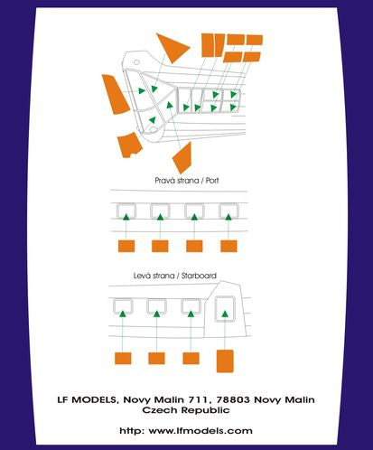 LF Models CM7203 1:72 Piasecki HRP-1 Inner and Outer Canopy Mask
