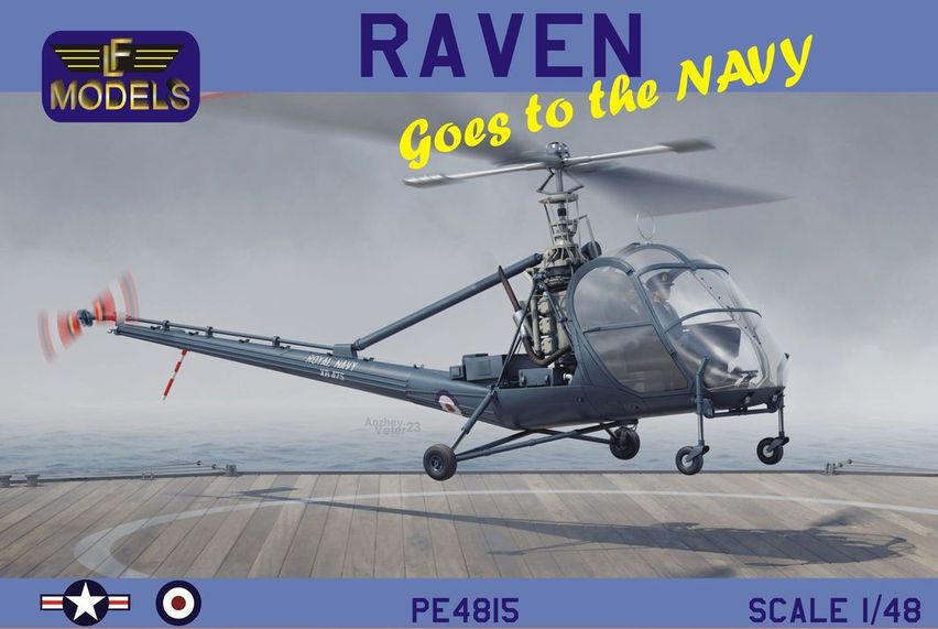 LF Models PE4815 1:48 Raven - Goes to the NAVY (2xUS NAVY, 1x Royal Navy)