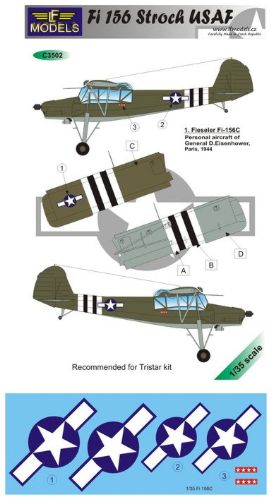 LF Models MC3502 1:35 Fieseler Fi-156C 'Storch' USAF