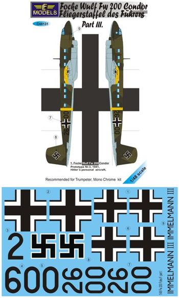 LF Models C48131 1:48 Focke-Wulf Fw-200C-4 Condor