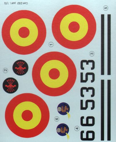 LF Models MC72120 1:72 Cant Z.501 over Spain - Part 1