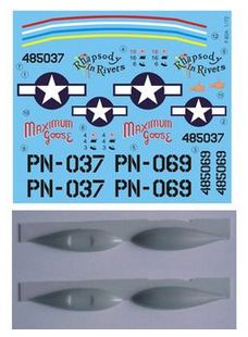 LF Models C72159 1:72 Lockheed P-80A Shooting Star over USA