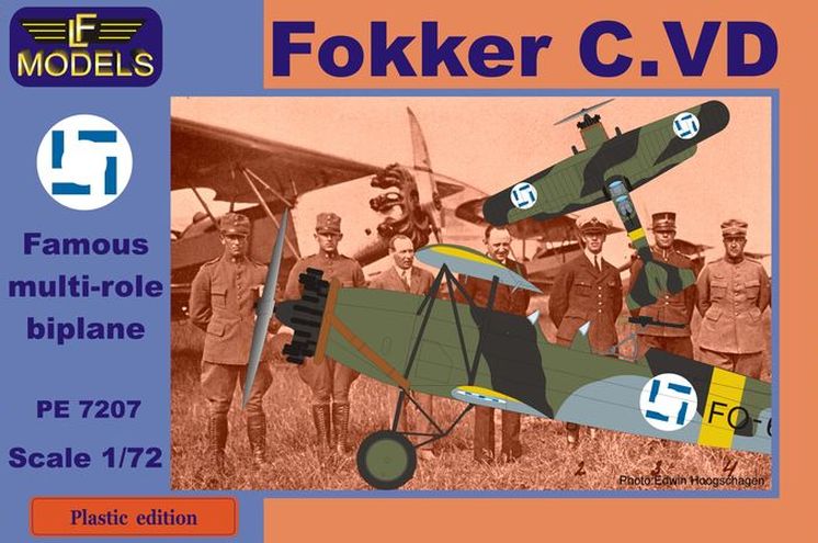 LF Models PE7207 1:72 Fokker C.VD Finland