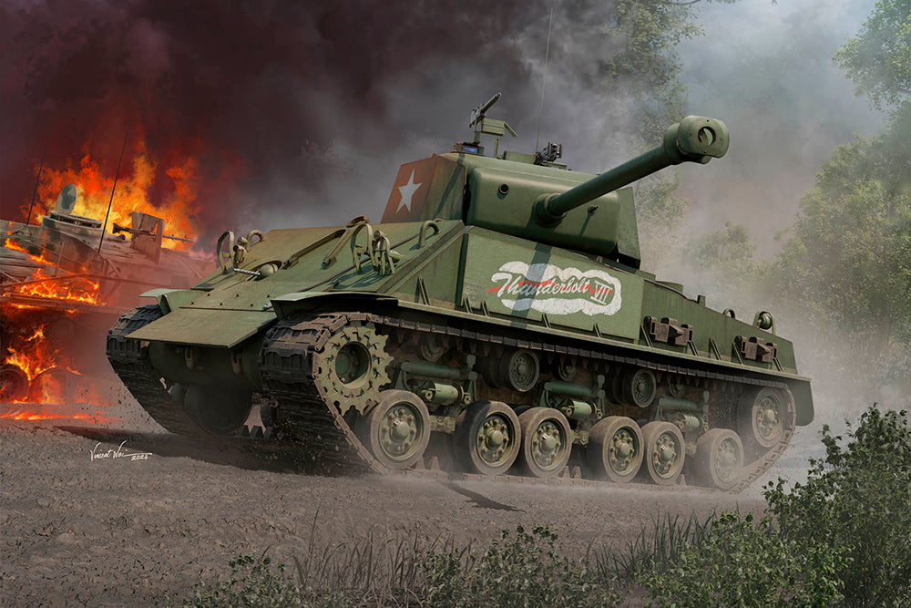 I LOVE KIT 61621 1:16 M4A3E8 Sherman Thunder VII Medium Tank