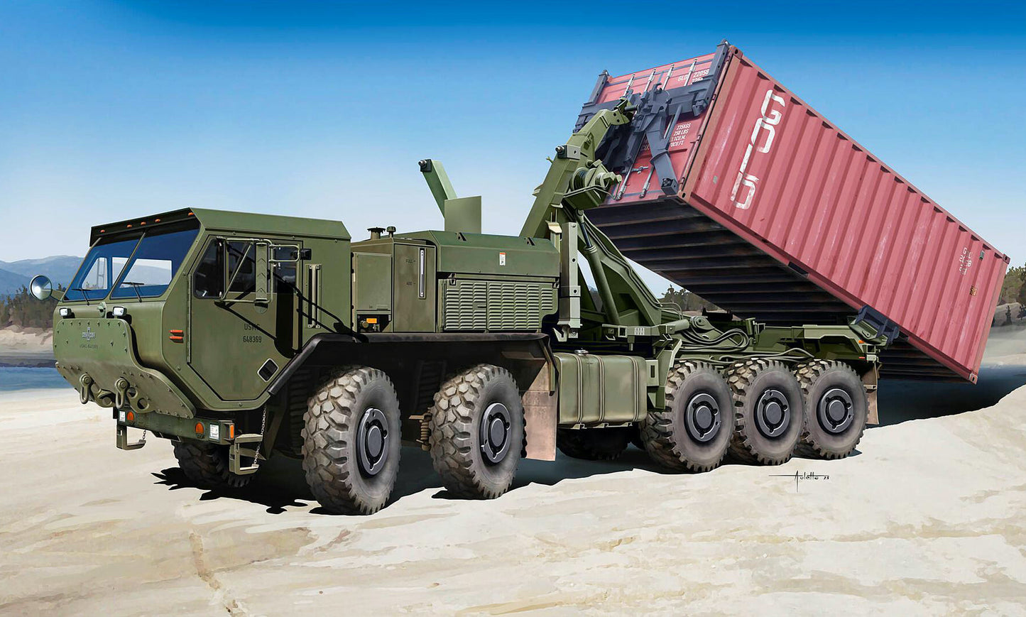 I LOVE KIT 63550 1:35 US LVSR MKR18 10x10 Cargo Vehicle