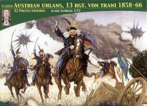 Lucky Toys 7205 1:72 Austrian Uhlans 13th Regiment of Von Trany 1858-66