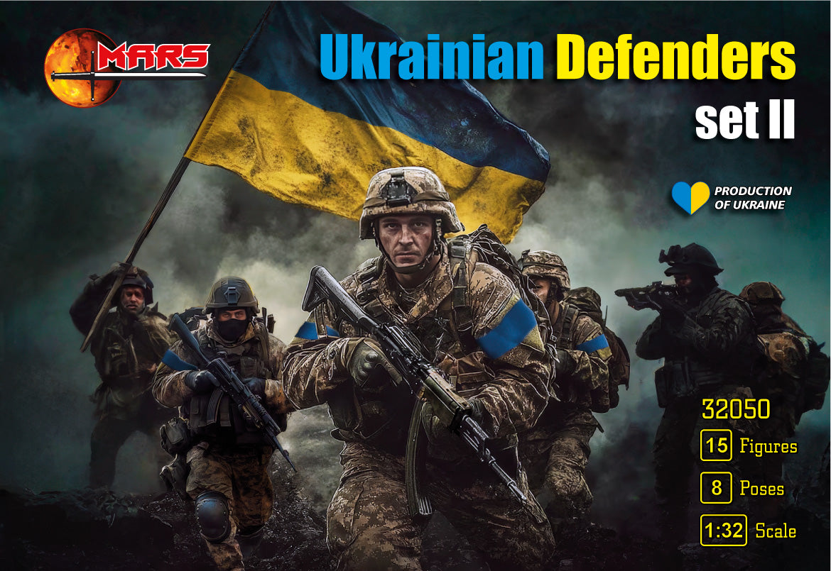 Mars 32050 1:32 Ukrainian Defenders set II