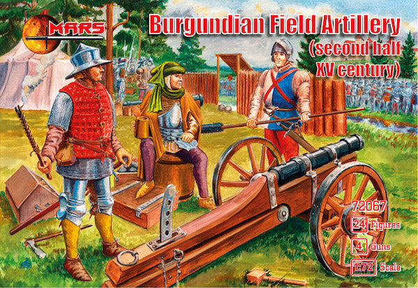 Mars 72067 1:72 Burgundian Field Artillery Second Half of 15th Century