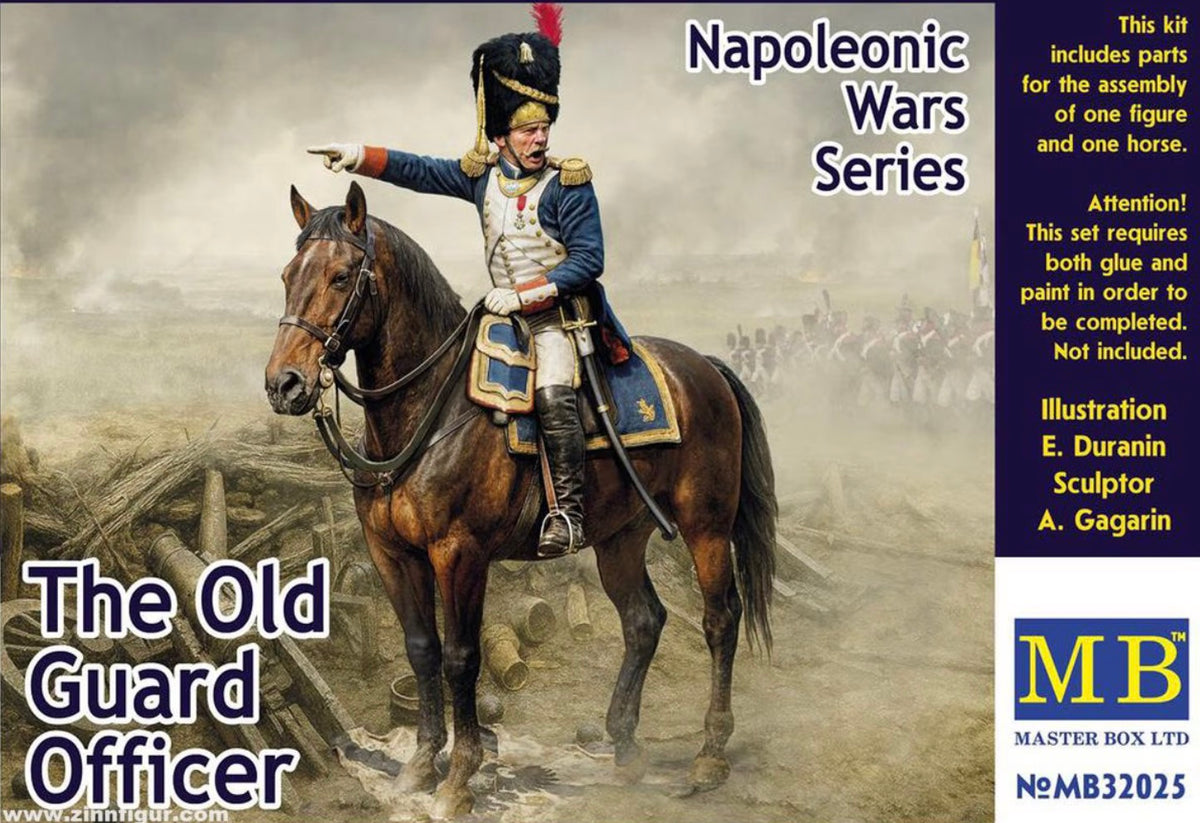 Master Box MB32025 1:32 Napoleonic Wars - The Old Guard Officer