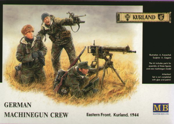 Master Box MB3526 1:35 German Machine-Gunners, Eastern front 1944 (WWII)