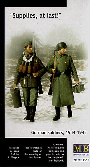 Master Box MB3553 1:35 Supplies at last! German (WWII) Soldiers 1944-45