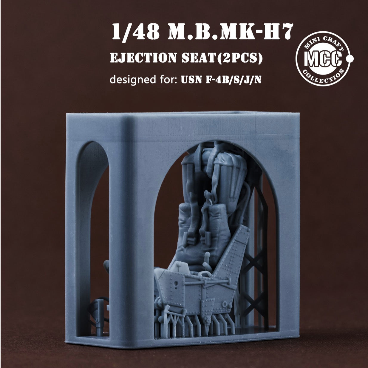 Mini Craft Collection MCC 4806 1:48 M.B MK.H7 Ejection Seats Navy Type (2pcs) 3D-Printed