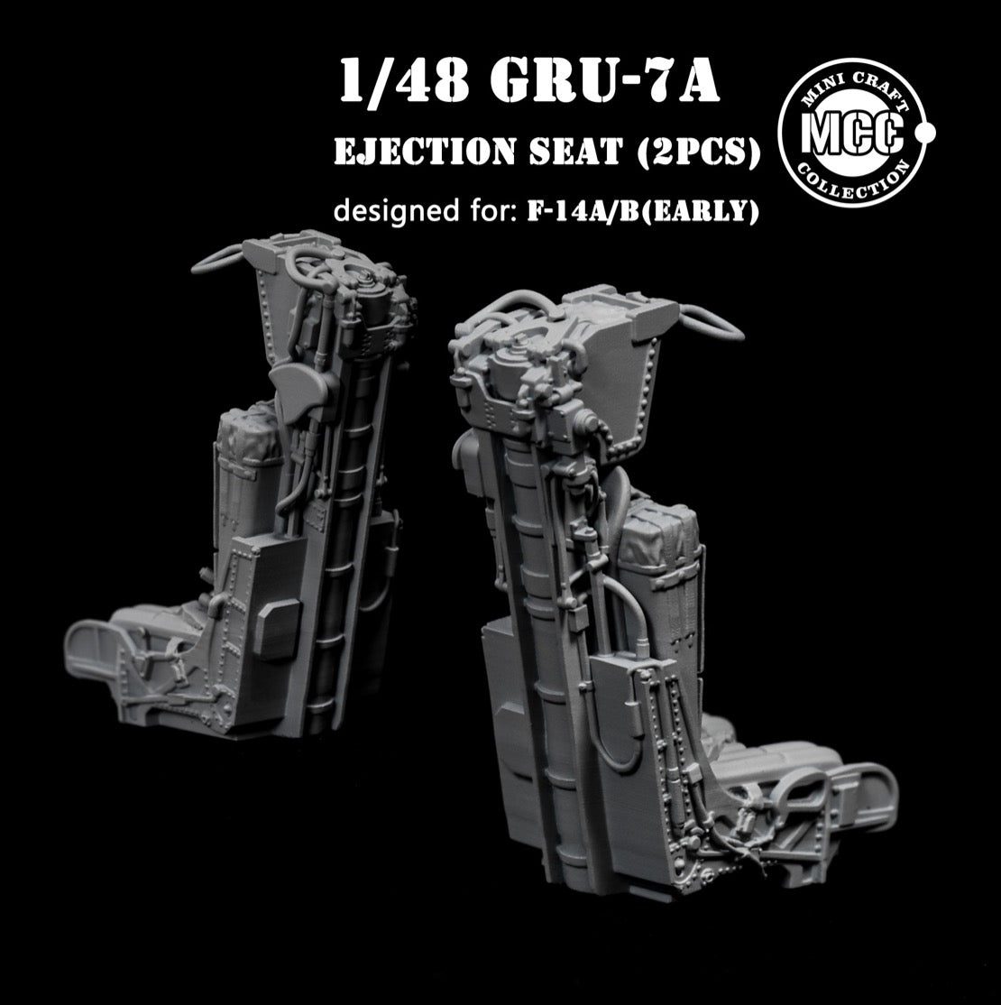 1/48 GRU-7A Ejection Seats For F-14A/B Early - With Seat Belts (2pcs) - Art Scale Kit - Foto 11