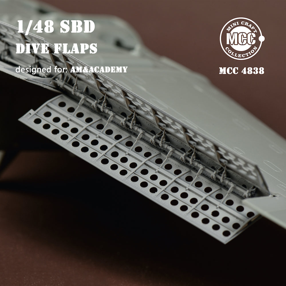 Mini Craft Collection MCC 4838 1:48 Douglas SBD Dauntless dive flaps