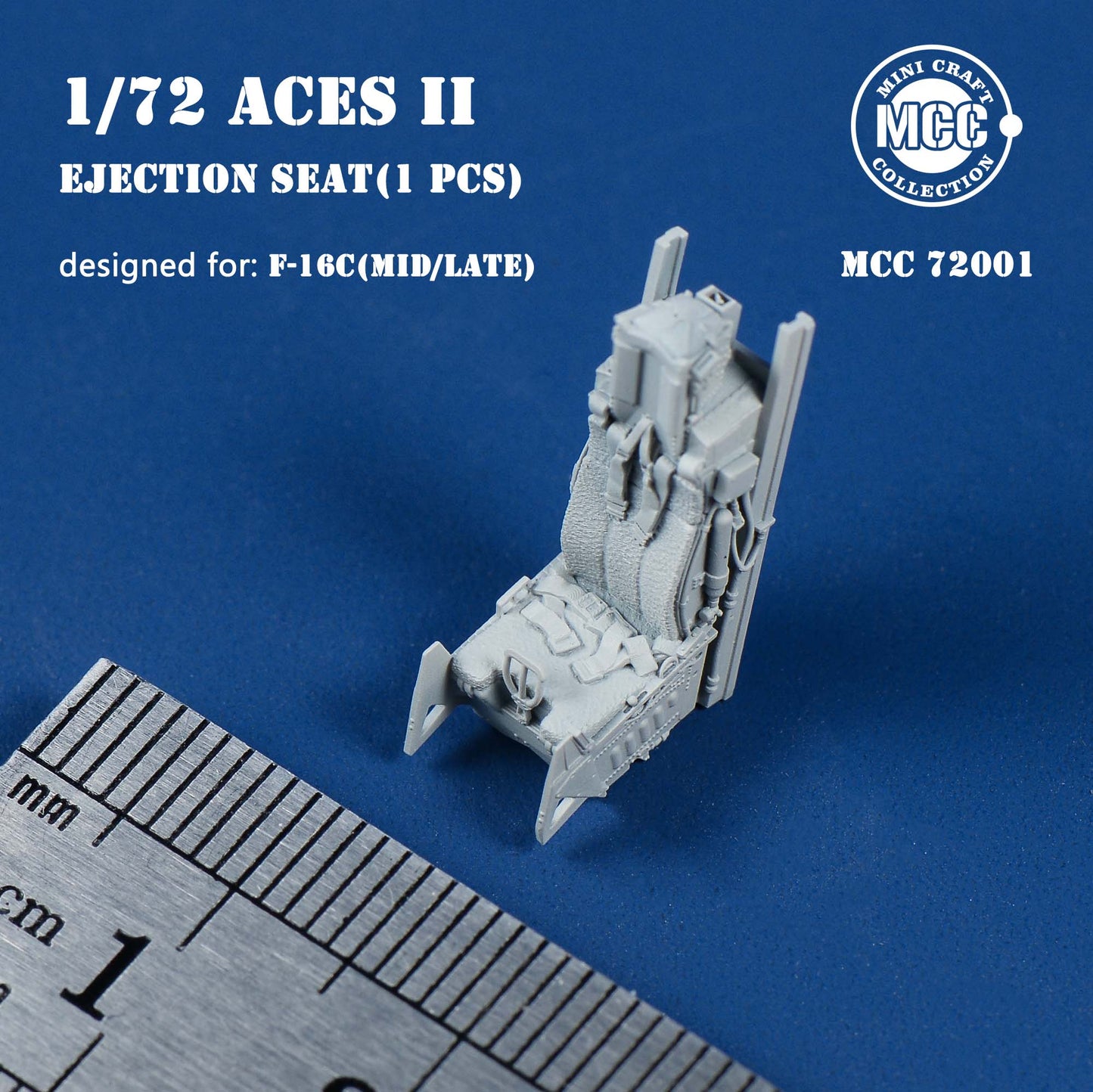 Mini Craft Collection MCC72001 1:72 ACES II Ejection Seat Wool Pad for F-16C Mid/Late (1pcs)