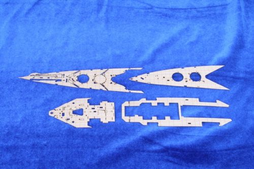 Mk.1 Design MD-70007 1:700 H.M.S. Hood 1931 designed to be used with Trumpeter kits