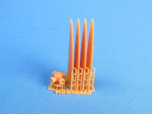 Metallic Details MDR48222 1:48 Douglas A-1H/A-1J Skyraider Propeller set