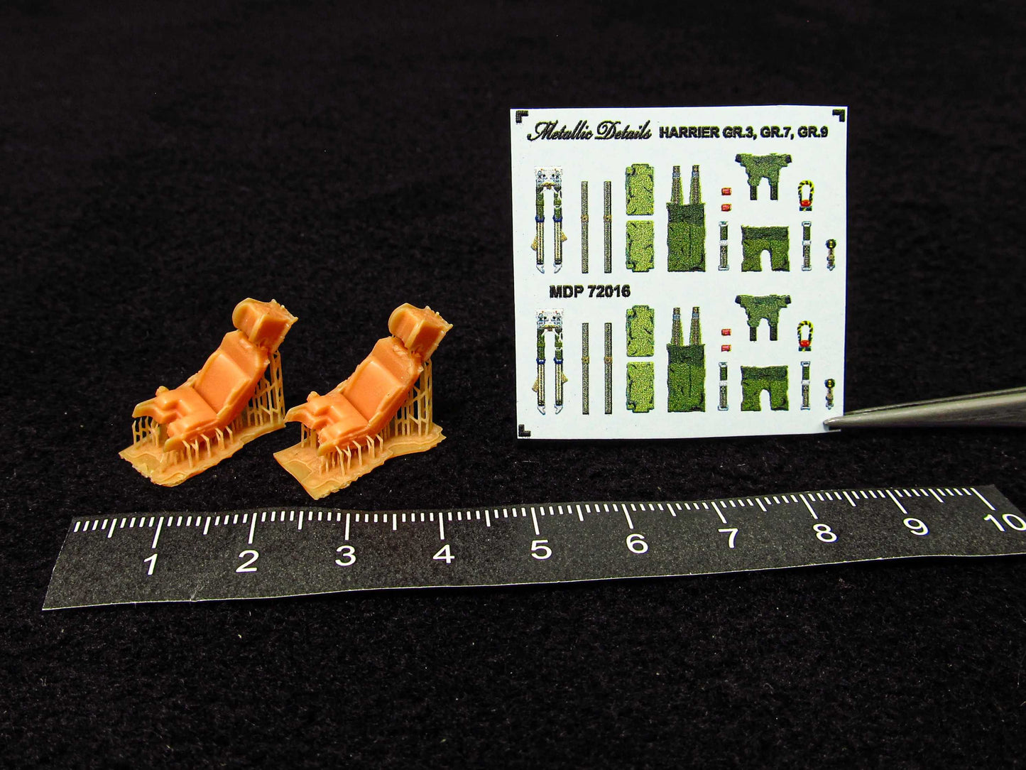 Metallic Details R72115 1:72 Bae Harrier GR.3, GR.7, GR.9 Ejection seat (3d-printed)