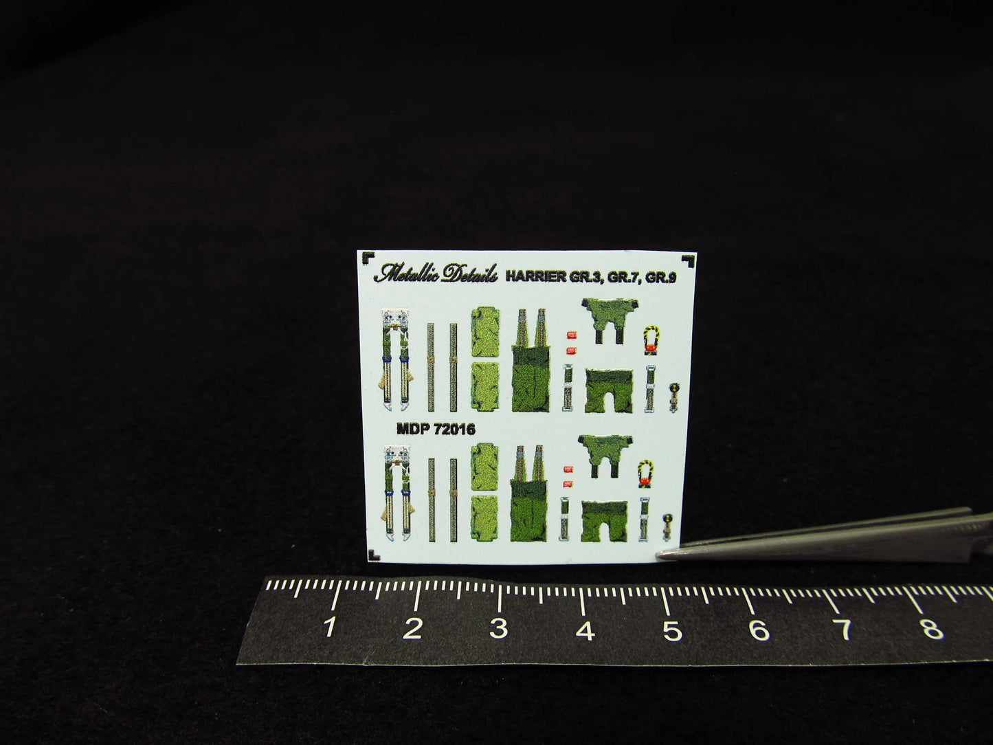 Metallic Details MDP72016 1:72 BAe Harrier GR.3, GR.7, GR.9 seatbelts (3d-printed)
