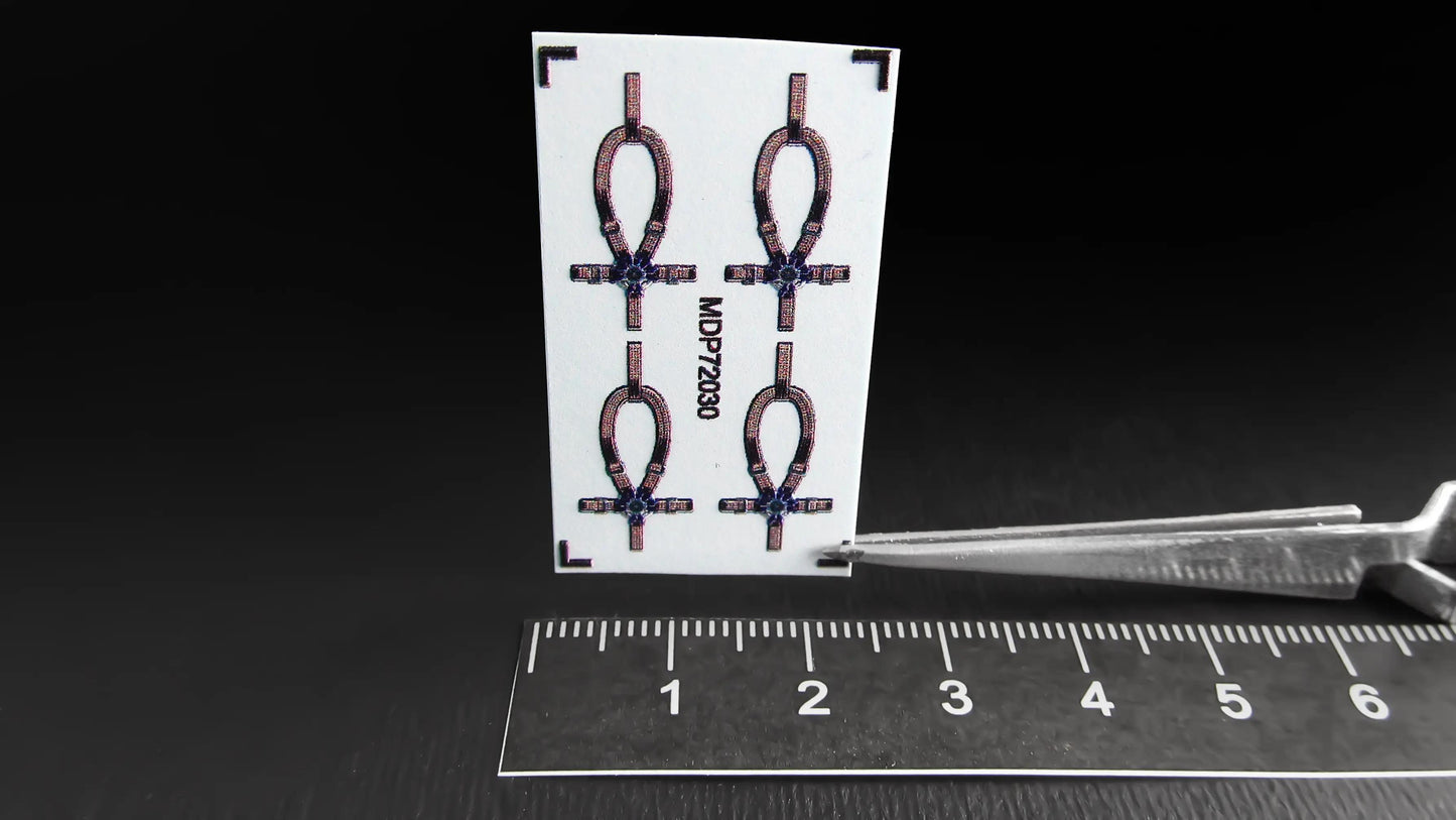 Metallic Details MDP72030 1:72 Sikorsky UH-60 seat belts for pilot seats