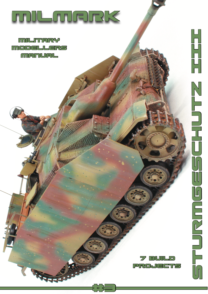 Airmark MILMK03 - Sturmgeschutz/StuG.III Military Modellers Manual with 6 Build Projects
