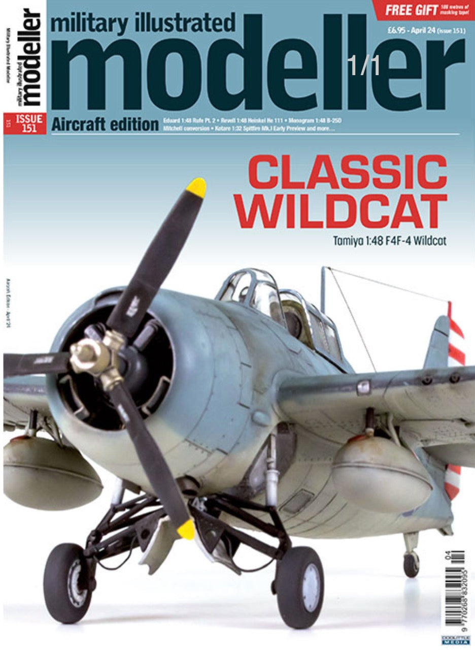 ADH Publishing 151 Military Illustrated Modeller. April 2024 Issue 151 (Aircraft Edition)