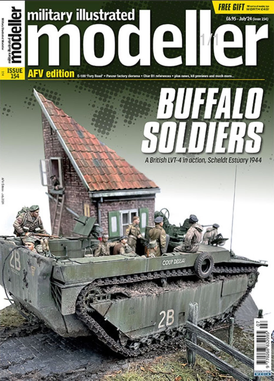 ADH Publishing 154 Military Illustrated Modeller. July 2024 Issue 154 (AFV Edition)