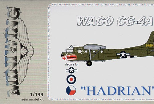 Miniwing 036 1:144 Waco CG-4A 'Hadrian' Decals RAF, Netherlands (gliders)