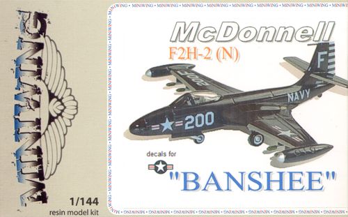Miniwing 051 1:144 McDonnell F2H-2(N) Banshee