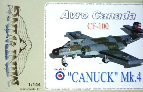 Miniwing 058 1:144 Avro-Canada CF-100 'CANUCK' Mk.4