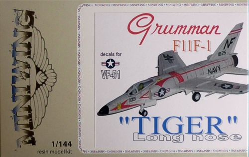Miniwing 066 1:144 Grumman F-11F-1 Tiger long nose / VF-51