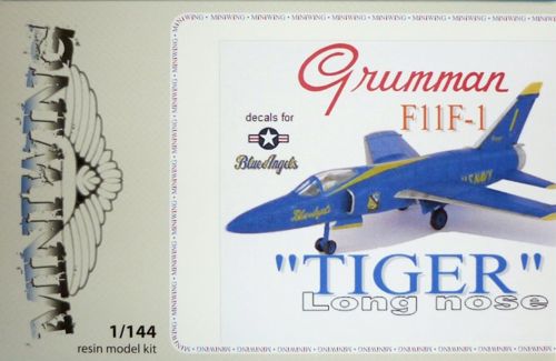 Miniwing 067 1:144 Grumman F-11F-1 Tiger long nose / Blue Angels