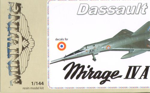 Miniwing 070 1:144 Dassault Mirage IVA