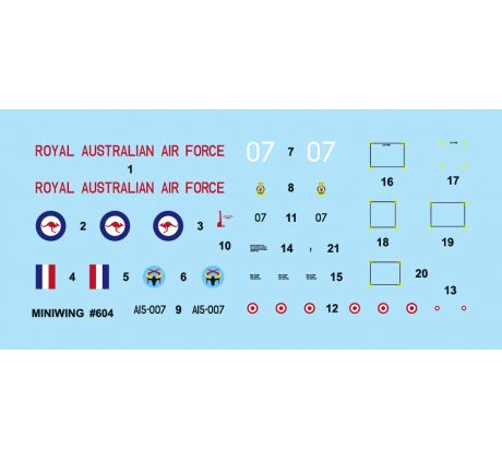 Miniwing 604 1:144 Boeing CH-47C CHINOOK / Australian Air Force