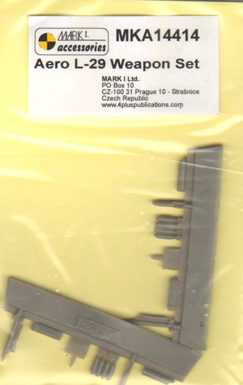 Mark I Models MKA14414 1:144 Aero L-29 'Delfin' Weapon Set Resin Parts