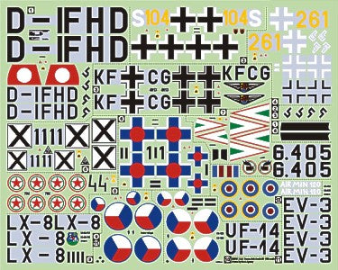 Mark I Guide MKD48002 1:48 Arado Ar-96 Colours & Markings
