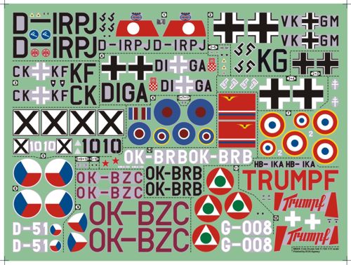 Mark I Guide MKD72004 1:72 Fieseler Fi-156C 'Storch' Colours & Markings
