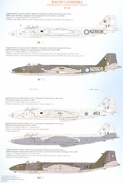 Model Alliance MA-48144 1:48 BAC/EE Canberra B(I)12s with `Fighter Type' canopies