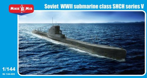 Mikro-Mir 144-005 1:144 Soviet WWII submarine class SHCH series