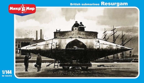 Mikro-Mir 144-012 1:144 Resurgam British Submarine