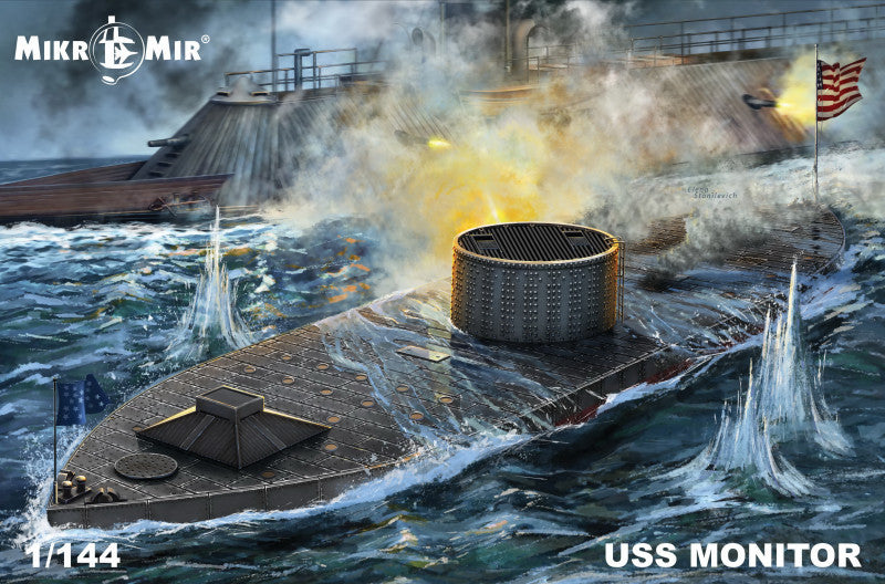 Mikro-Mir 144-028 1:144 USS Monitor