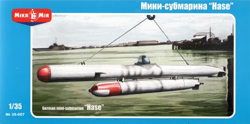 Mikro-Mir 35-007 1:35 German Mini-Submarine 'Hase'