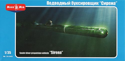 Mikro-Mir MM35-009 1:35 Soviet midget submarine 'Sirena'