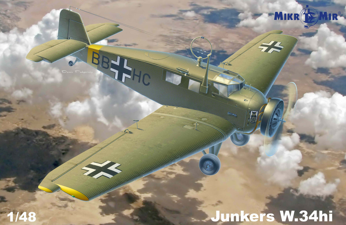 Mikro-Mir 48-019 1:48 Junkers W.34hi