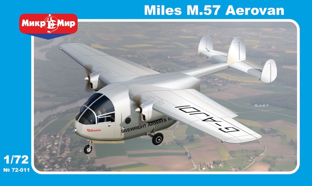 Mikro-Mir 72-011 1:72 Miles M.57 Aerovan
