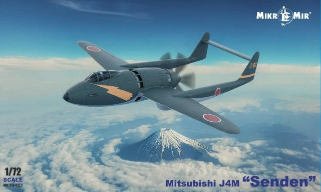 Mikro-Mir 72-023 1:72 Mitsubishi J4M Senden