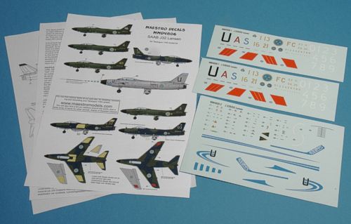 Maestro Models MMD4806 1:48 Saab J-32B/J-32D/J-32E 'Lansen'
